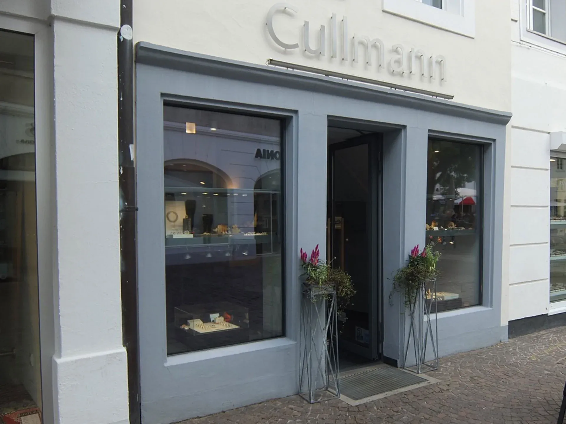 Außenansicht des Schmuckateliers Peter Cullmann