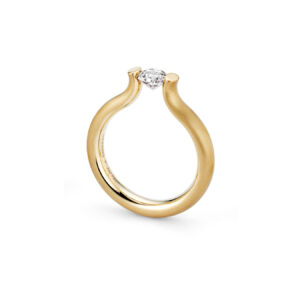 Niessing Spannring Heaven in Gelbgold Brillant 0,50ct