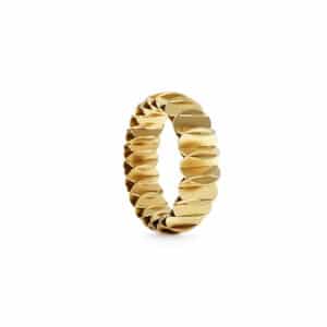 Niessing Phönix, der Ring mit 7,2mm Breite in leuchtendem Gelbgold
